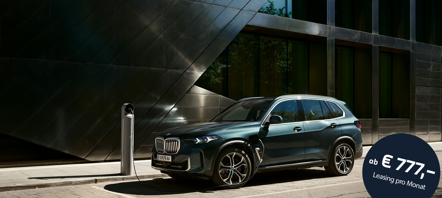 Elektrisierte Fahrfreude ab € 777,– pro Monat. 